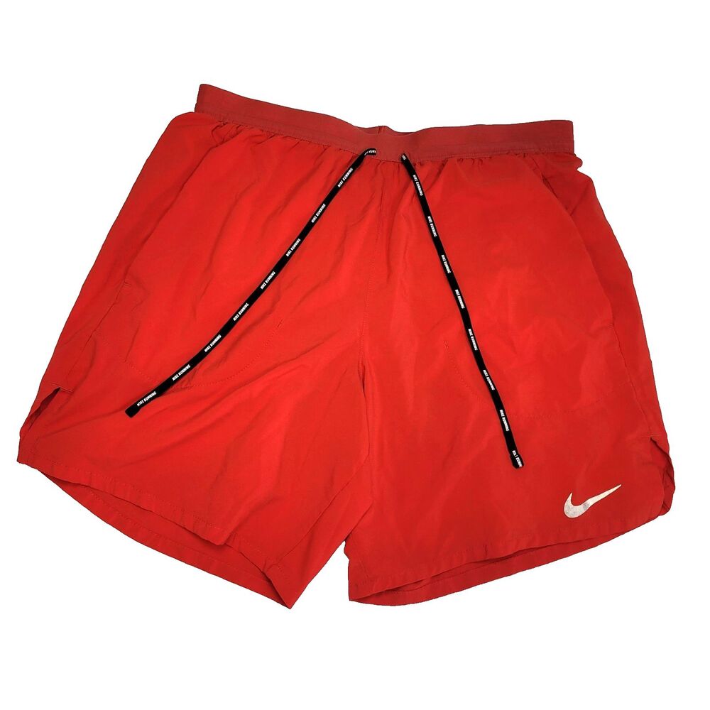 Nike Flex Stride 2-in-1 Lined Running 7" Shorts CJ5471-010 Red Med. 28" Dri-Fit